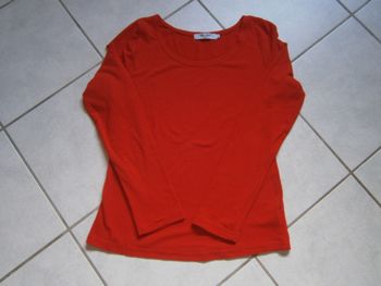 Sous-pull rouge FOR HER Taille XL
