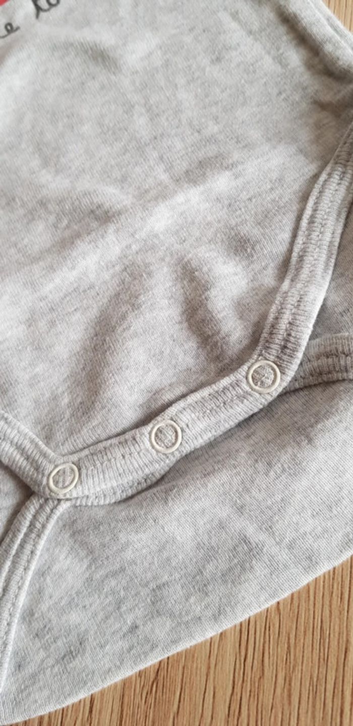 Lot de 3 bodys MC bébé fille - photo numéro 9