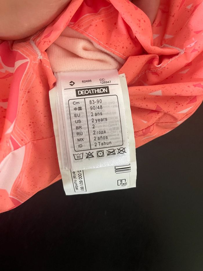 Manteau de ski réversible 2 ans fille - photo numéro 6