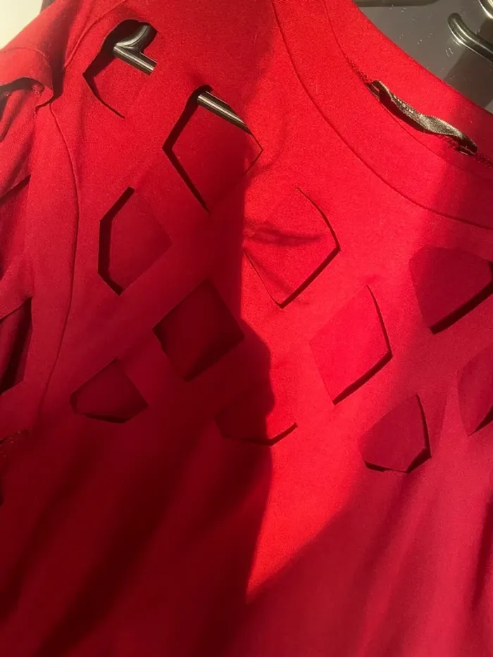 Haut rouge - photo numéro 2