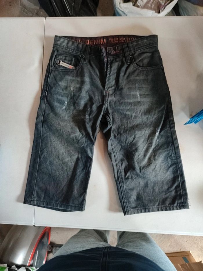 Bermuda jean enfant