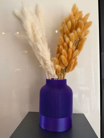 Vase décoratif type Japandi
