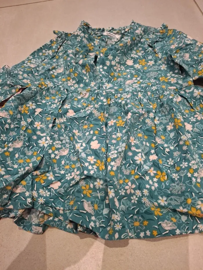 Lot de 2 robes été 12 mois - photo numéro 3