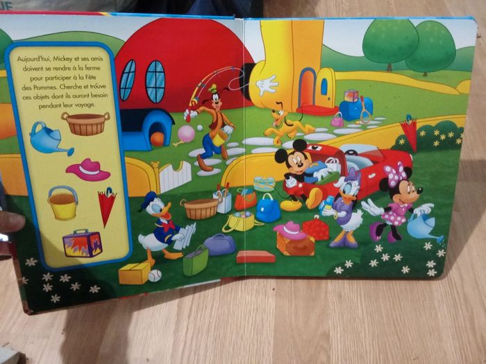Livre mon premier cherche et trouve Disney junior mickey sur la route - photo numéro 2
