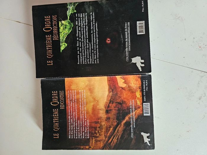 Livre le quatrième ordre tome 1 et 2, très bon état - photo numéro 2