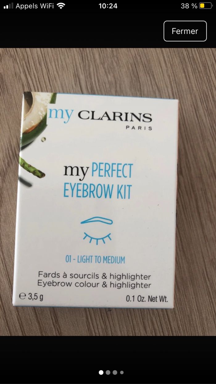 Fard à sourcils et Highlighter
