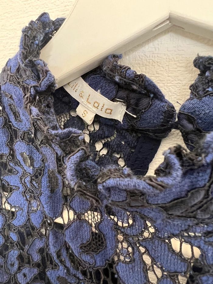 Blouse bleu marine - photo numéro 3