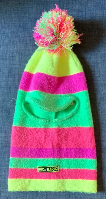 Cagoule fluo - Duc of Baruz - Vintage années 80