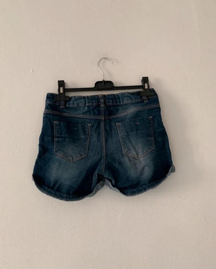 Short bleu en jeans femme taille 38 - photo numéro 2