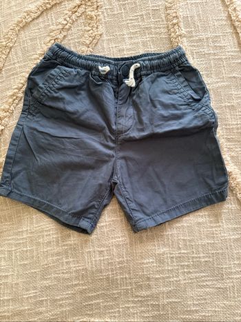 Bermuda bleu 4/5 ans Zara