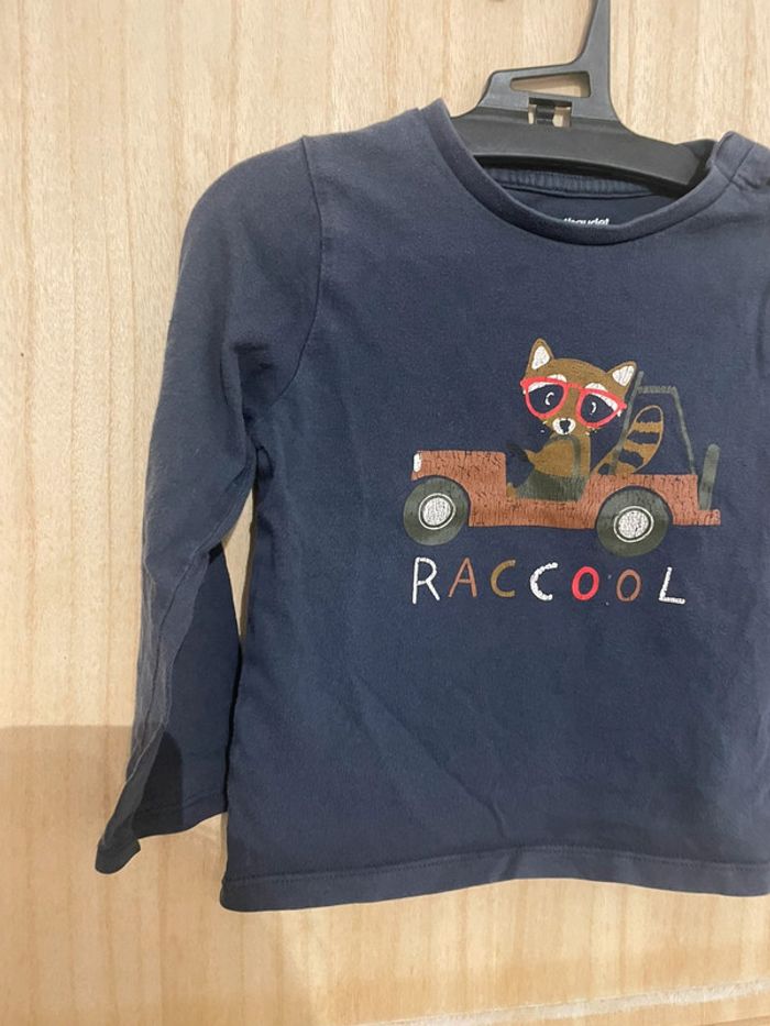 T-shirt manches longues coton 86 cm / 2 ans verbaudet - photo numéro 7