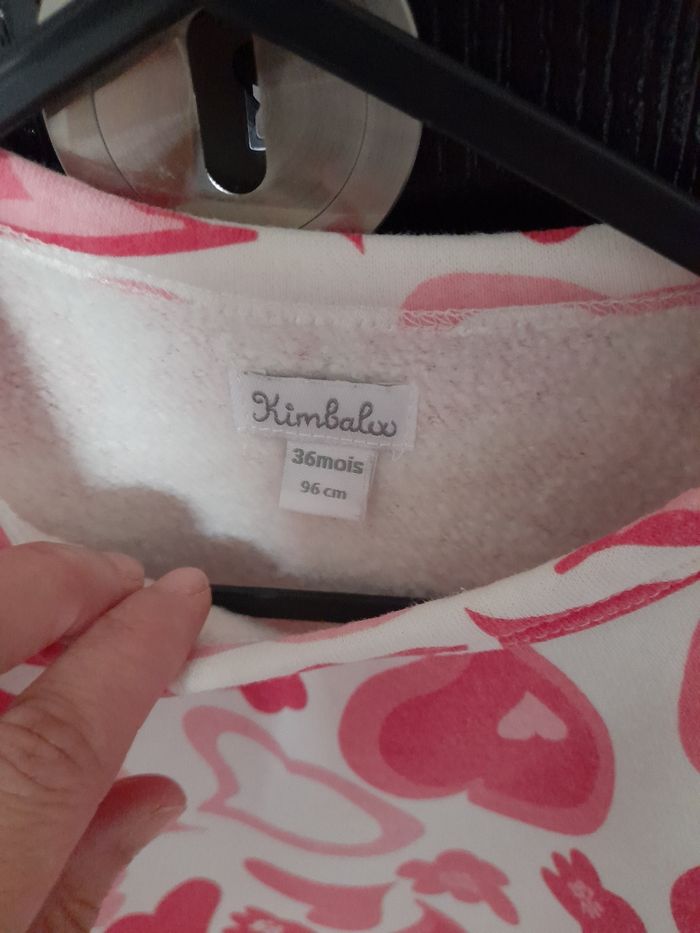 Sweat fille 36mois - photo numéro 2