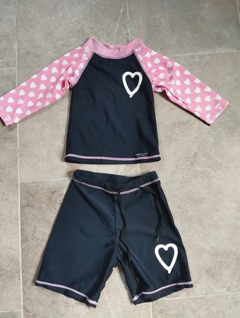 Maillot de bain fille 24 mois