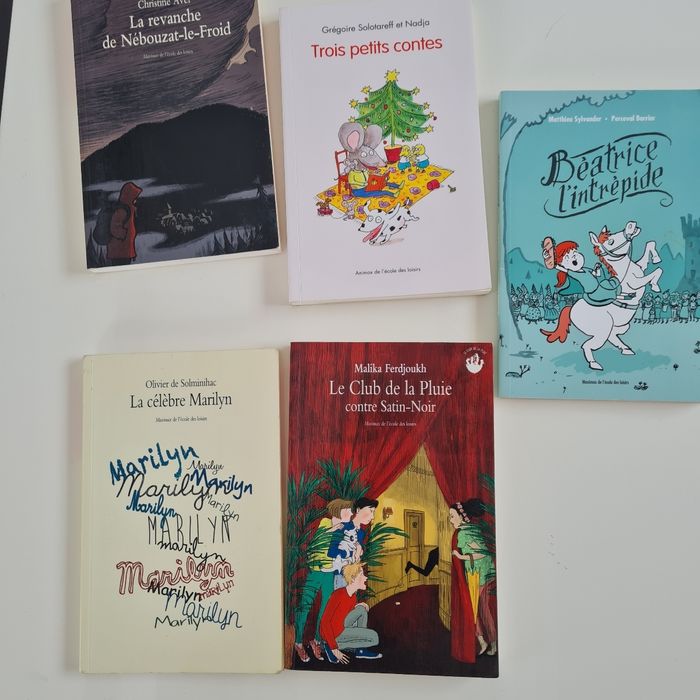 Lot de livres école des max