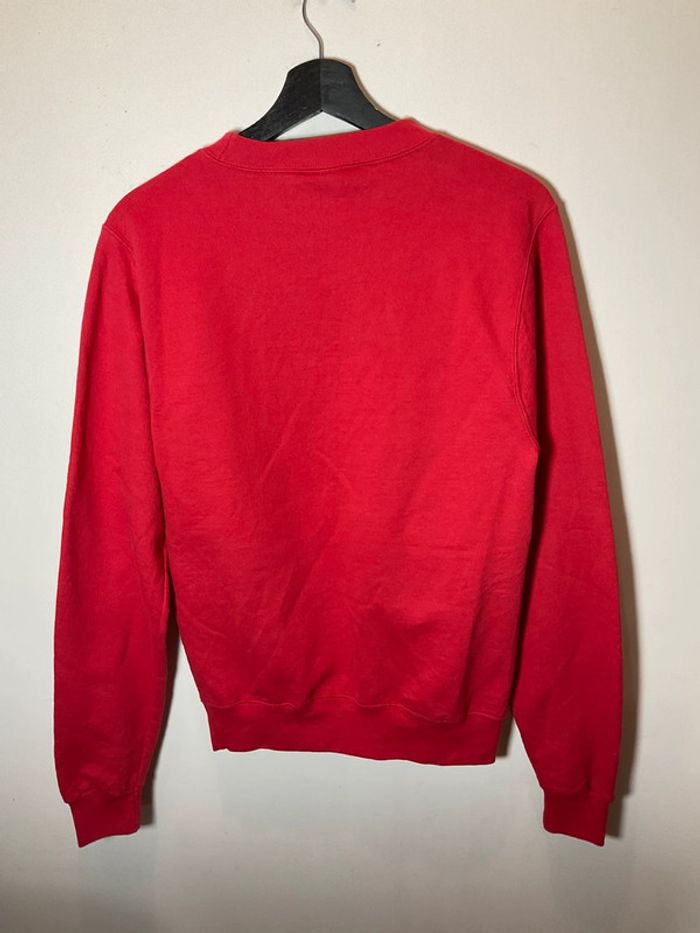 Sweat col rond rouge Champion Nebraska Volleyball taille XS 349 - photo numéro 2