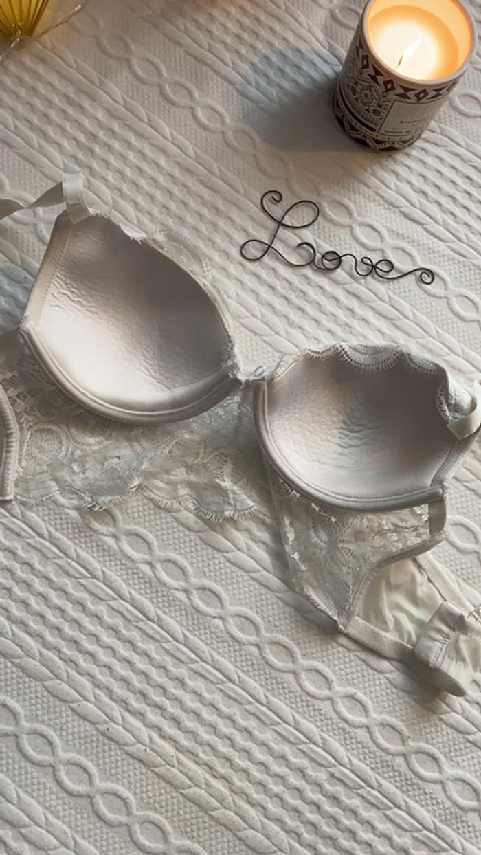 Soutien-gorge blanc - photo numéro 5