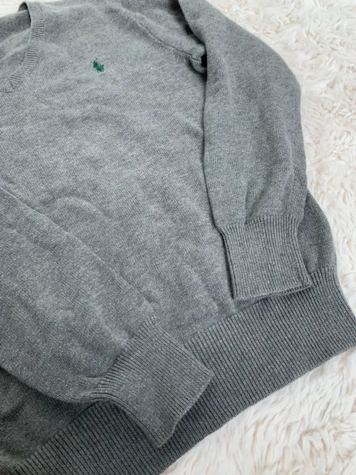 Pull gris Ralph Lauren 10/12ans - photo numéro 4