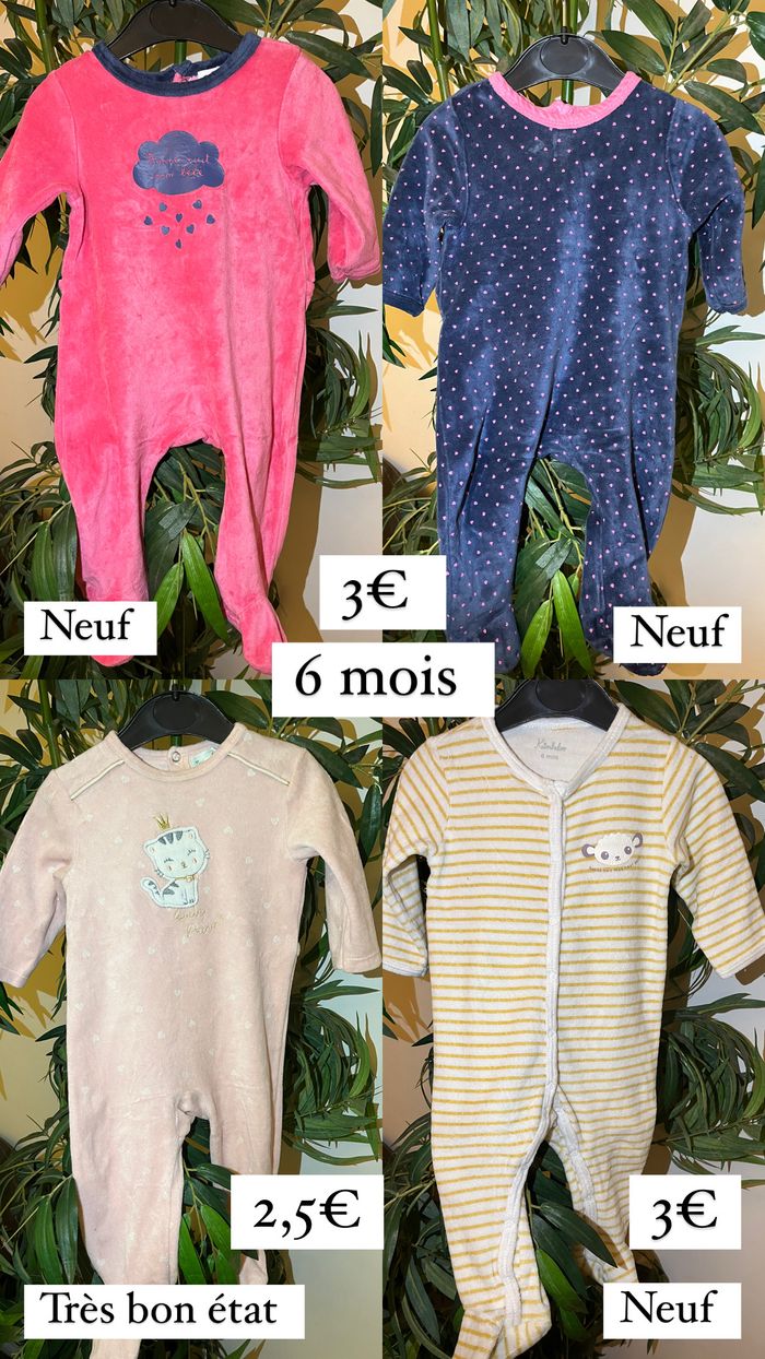 Grenouillère fille ou garçons - photo numéro 4