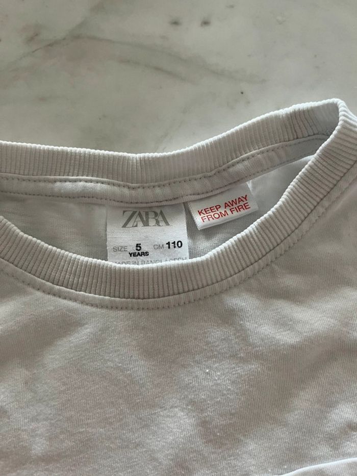 T shirt 5 ans Zara - photo numéro 2