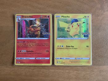 Cartes holographiques Pokemon Go