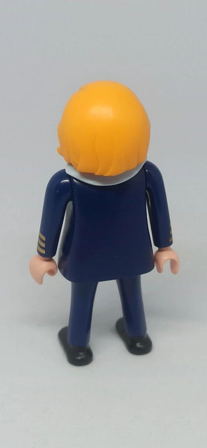 Femme hôtesse de l'air blonde playmobil - photo numéro 3