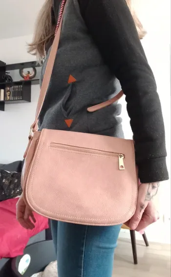 Sac à main rose