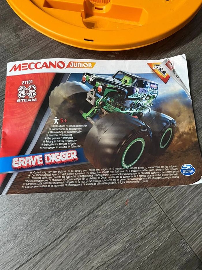 Meccano lot de 2 ( Baril 20106 et Monster jam 21101) - photo numéro 3