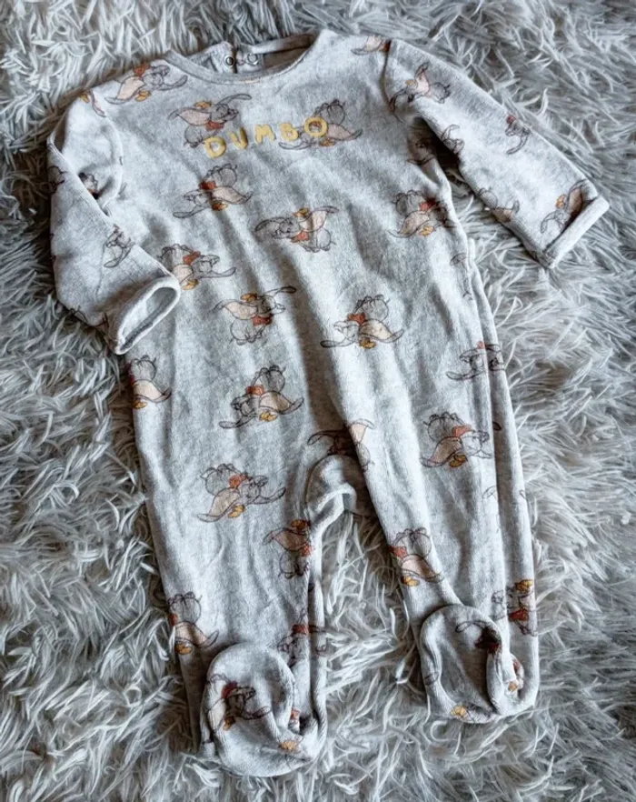 Pyjama Dumbo mixte en velours 🐯