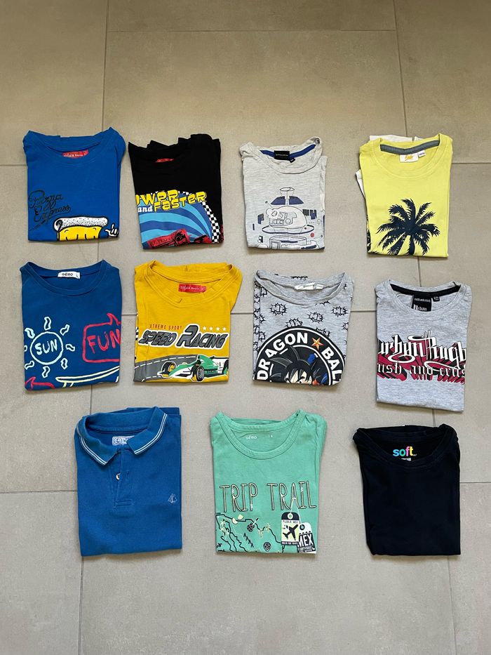 Lot 11 tshirts 6 ans