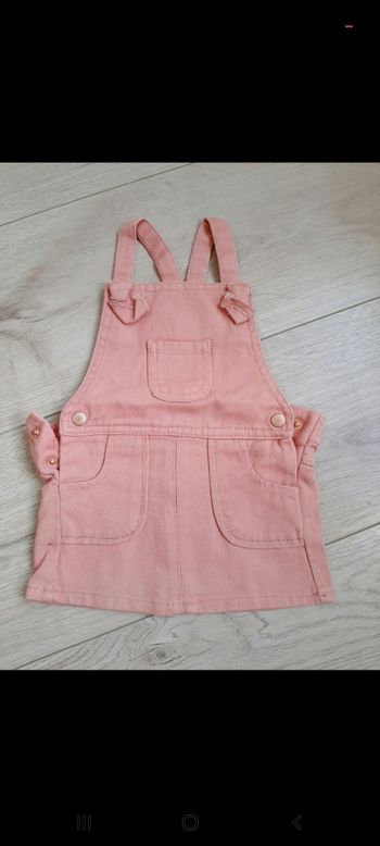 Salopette jupe 6 mois