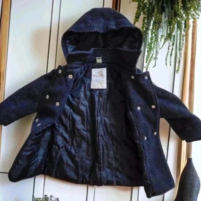 Manteau bleu pailleté 🌹 4 ans 🌹tape a l œil - photo numéro 2