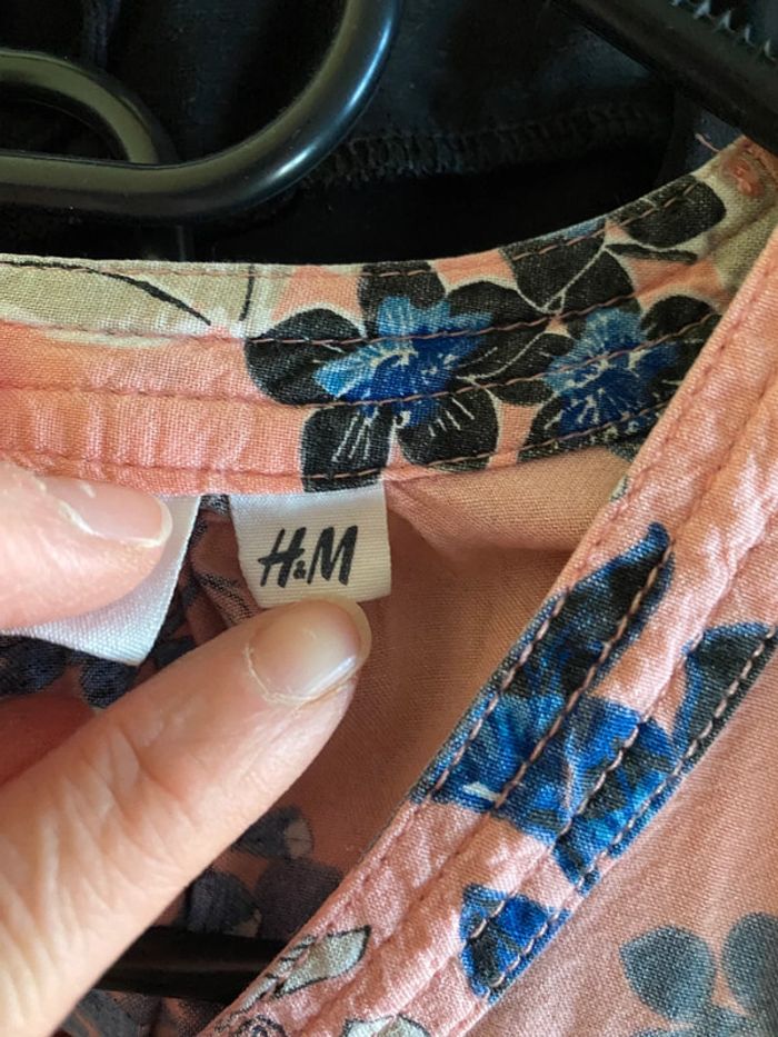 Blouse fleurie H&M Taille 36 - photo numéro 5