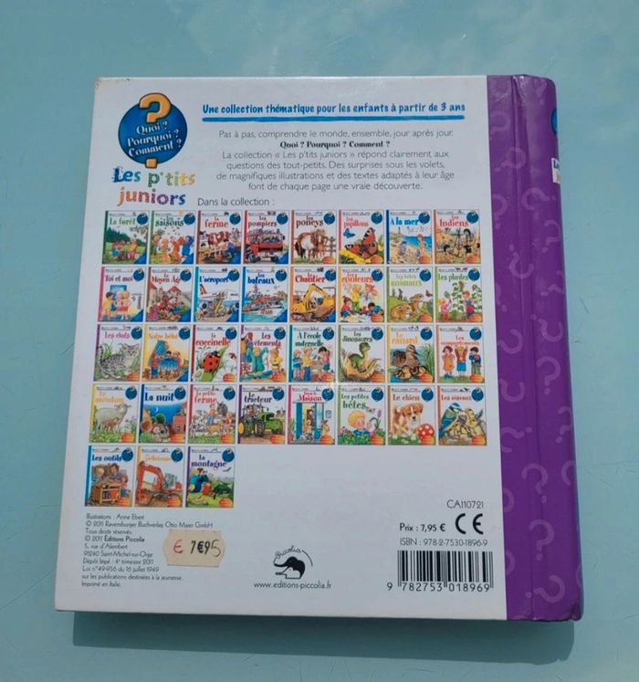 Livre animé à volets Les P'tits Juniors : 🏔 La Montagne  🏞 41 - photo numéro 12