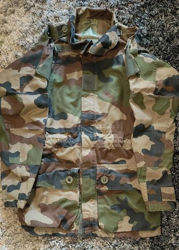 Veste de treillis tempérée haut militaire hiver