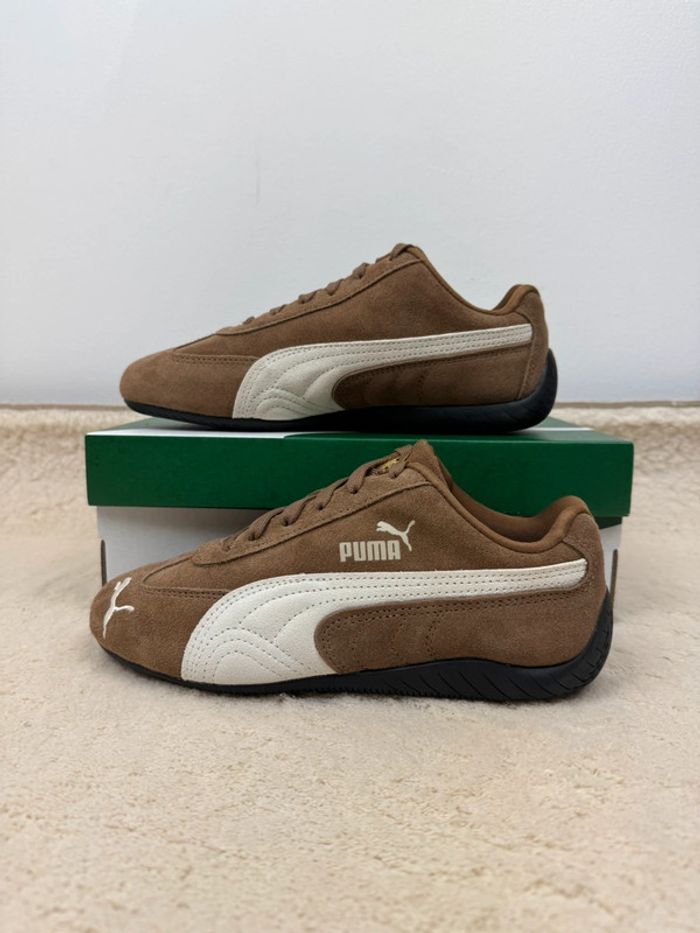 Puma Speedcat OG Marron Haute Coffee-Frosted Ivory Neuf Taille 37 - photo numéro 2