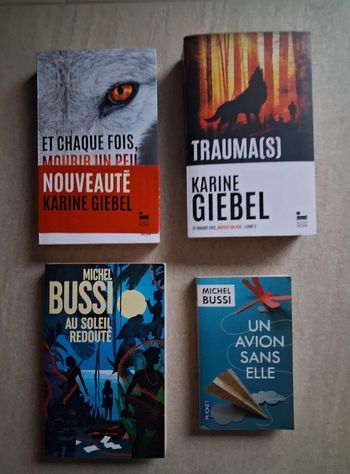 Et chaque fois mourir un peu Tome 1 + 2 romans de Michel Bussi