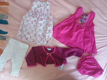 Lot vêtements 6 mois été fille 🦋🌸🌺🌷