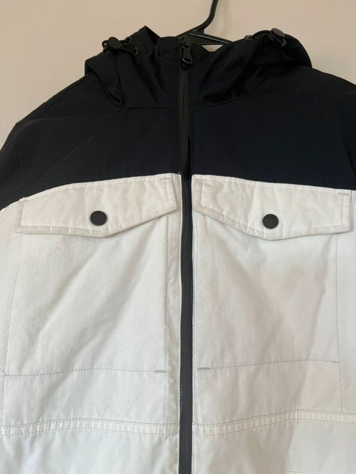 Manteau de ski technique pajar Canada chaud femme noir blanc #EmmaLilleS36 - photo numéro 3