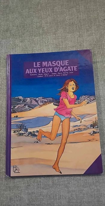 Bd le masque aux yeux d'agate