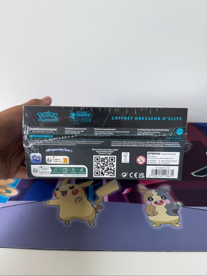 Pokémon etb ev10.5 foudre noire - photo numéro 6