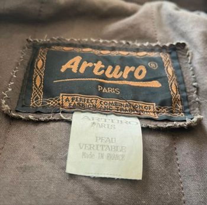 Veste cuir véritable Homme XL/XXL - photo numéro 5