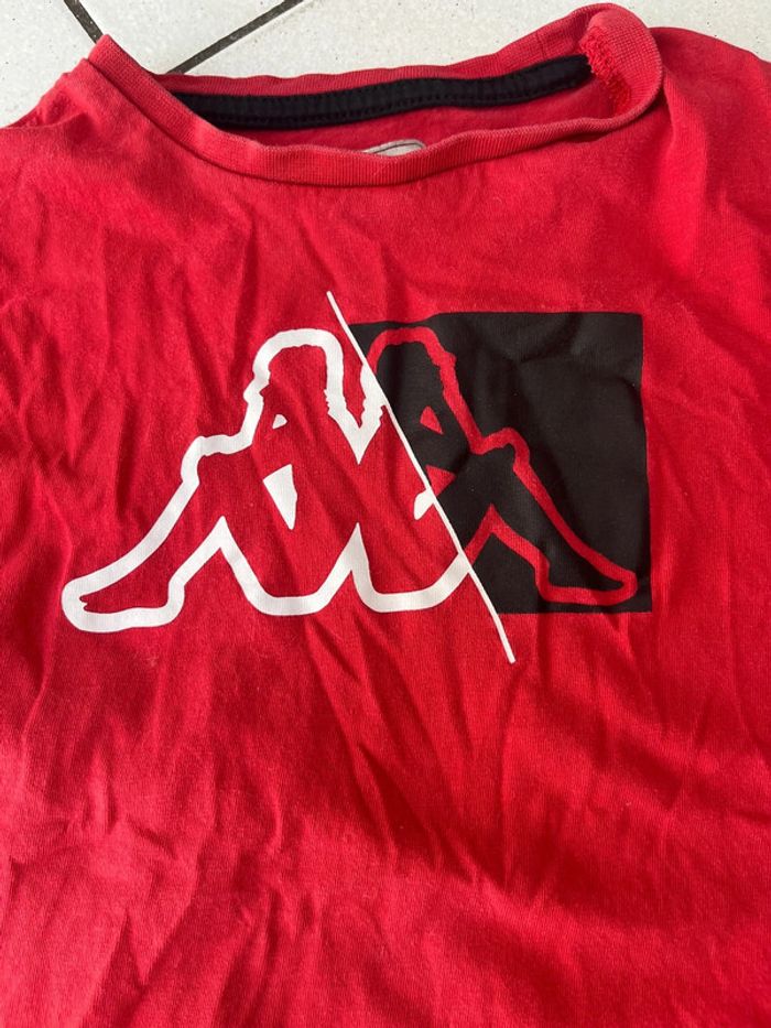 Lot 2 teeshirt Adidas et Kappa 5/6 ans - photo numéro 5