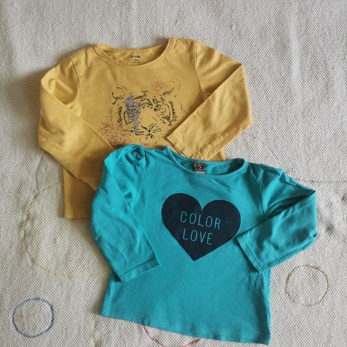 Lot 2 tee-shirts 3 ans - photo numéro 2