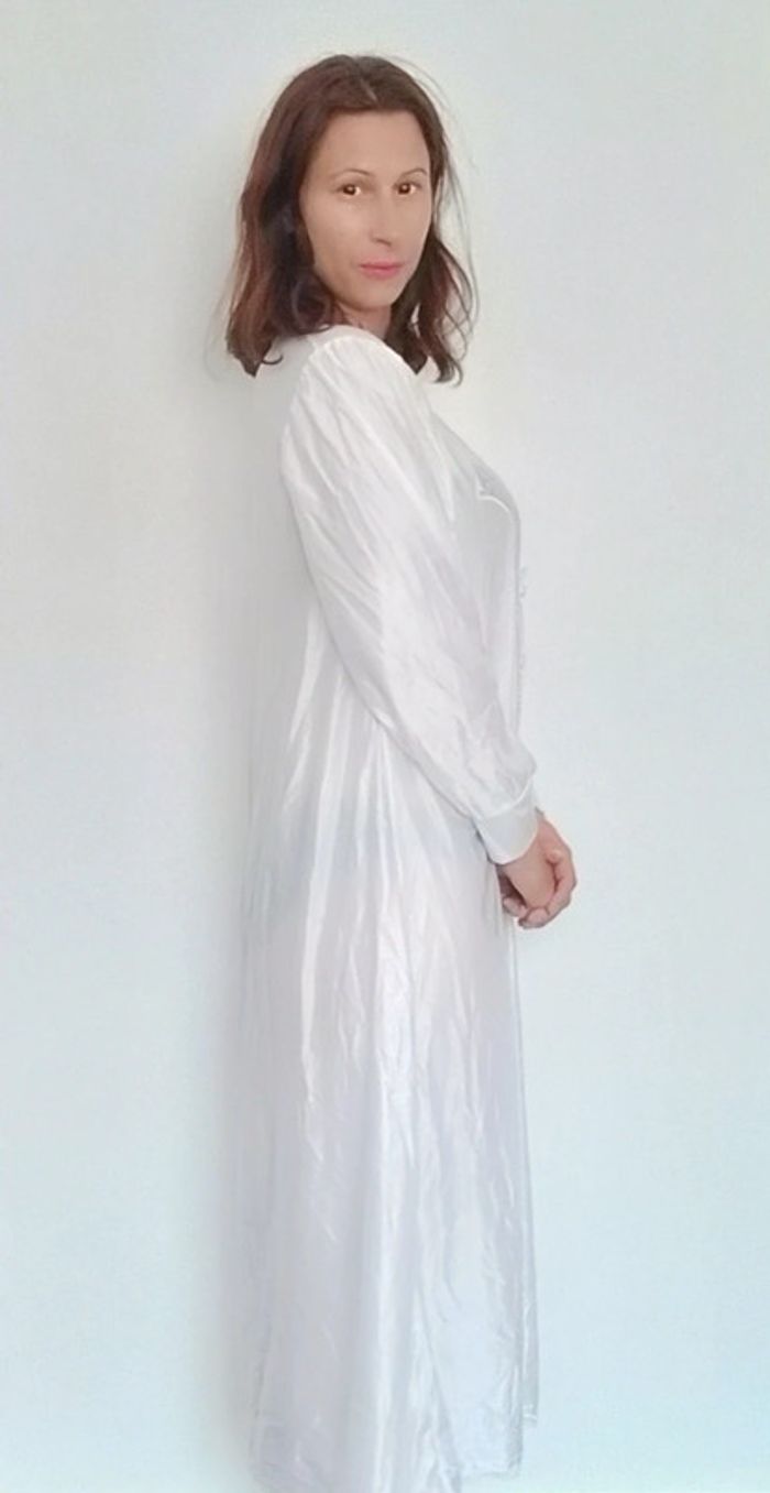 Robe de chambre irisée vintage - photo numéro 5