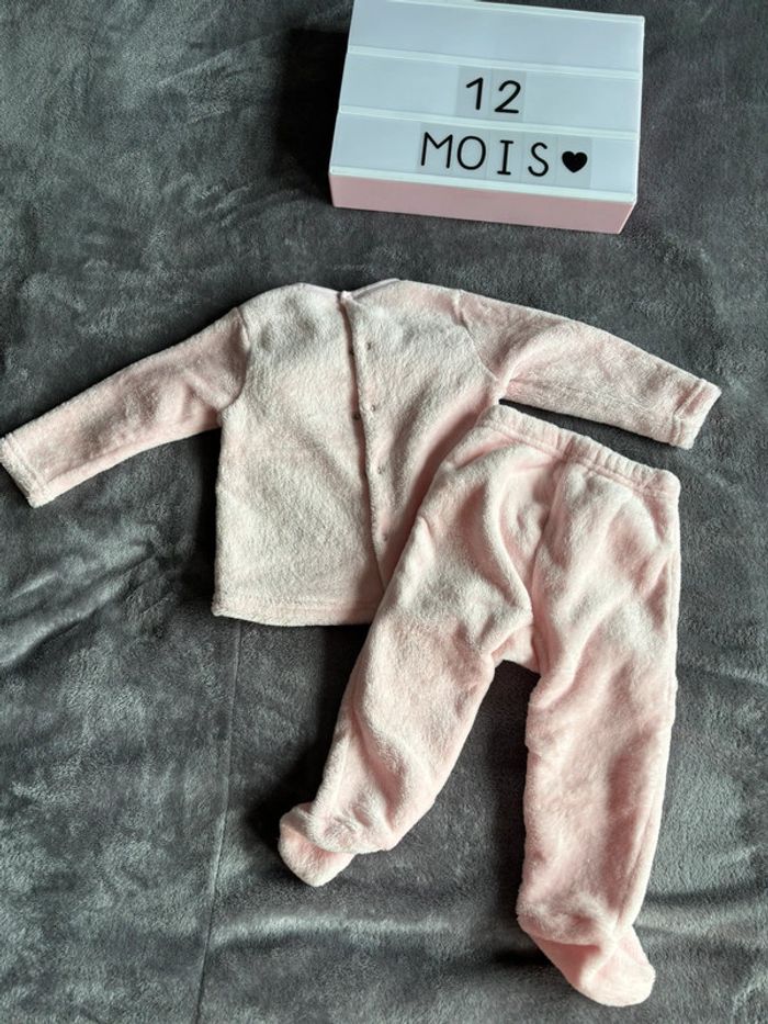 Pyjama 2 pièces chaud, 12 mois, Mes petits cailloux - photo numéro 5