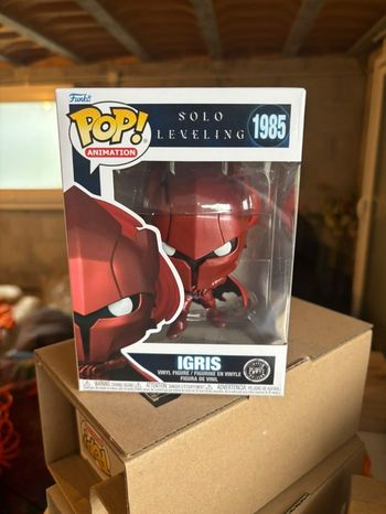 Funko Pop Solo Leveling Igris Metallic Chase 1985