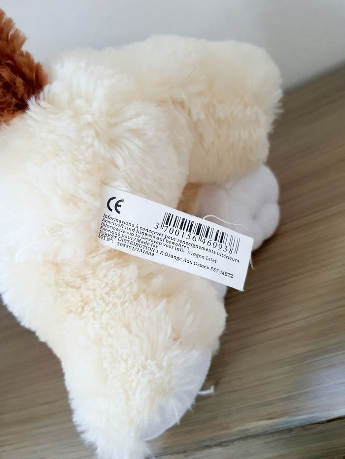 Peluche chien - photo numéro 3
