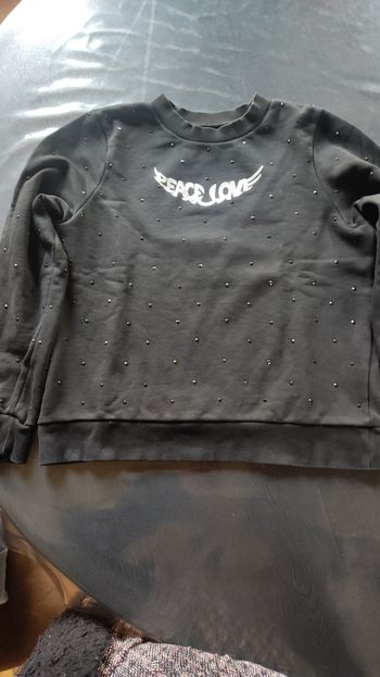 sweat fille Zadig et Voltaire taille 14 ans