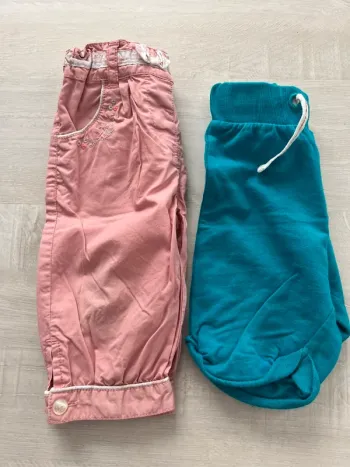Lot pantalon / pantacourt 18 mois