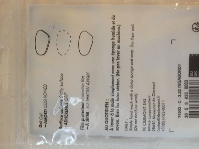 Semelles 1/2 gel basic Gemo taille unique - photo numéro 4